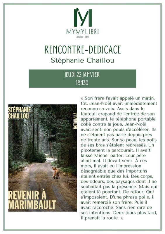 Rencontre dédicace avec Stéphanie Chaillou