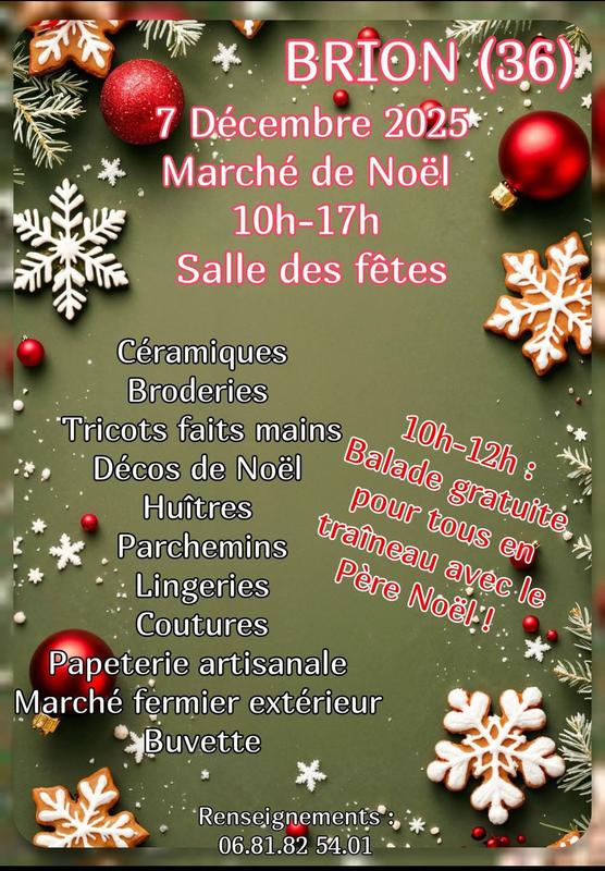 Marché de Noël à Brion