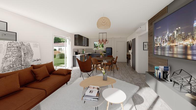 Maison - 80 m² - 4 pièces