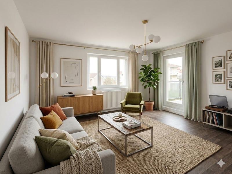 Appartement - 67 m² - 3 pièces