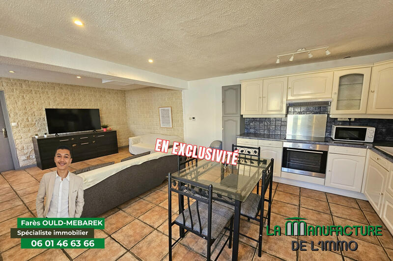 Appartement - 58 m² - 2 pièces