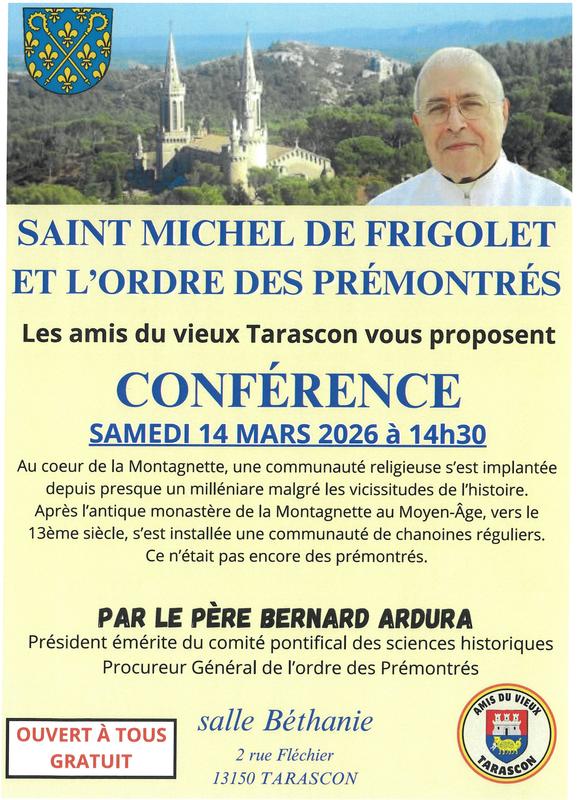 Conférence/"Saint Michel de Frigolet et l'Ordre des Prémontrés"