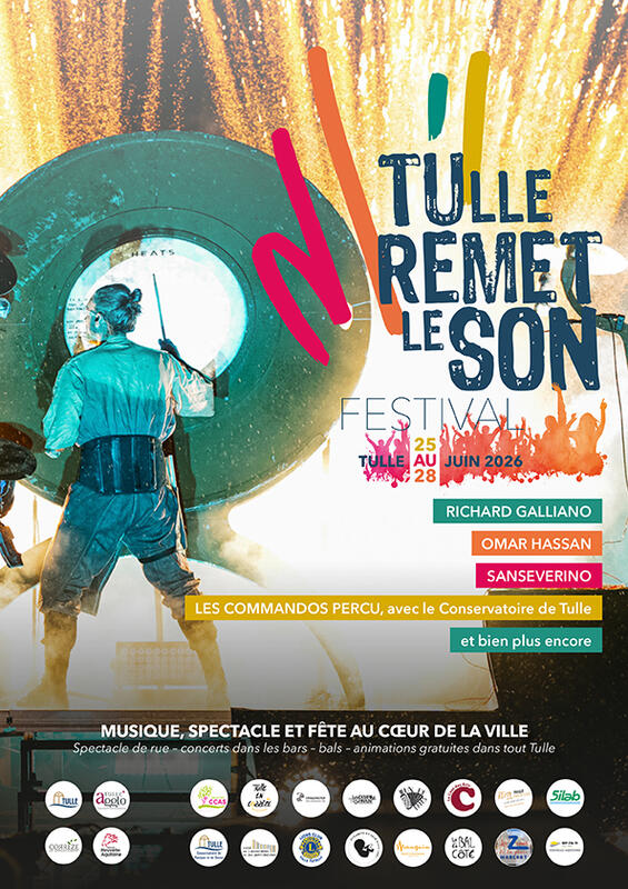 Festival Tulle remet le son Cité de l'accordéon et des Patrimoines : Concert