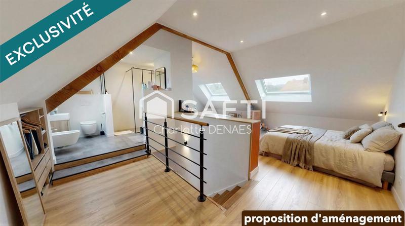 Maison - 104 m² - 5 pièces