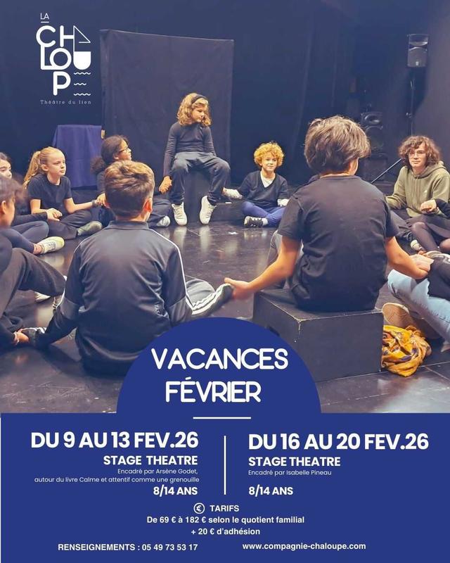 Stage Théâtre avec la compagnie Chaloupe à Niort