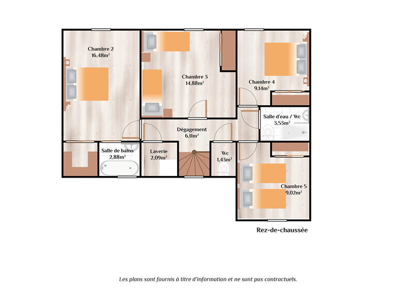 Maison - 131 m² - 8 pièces