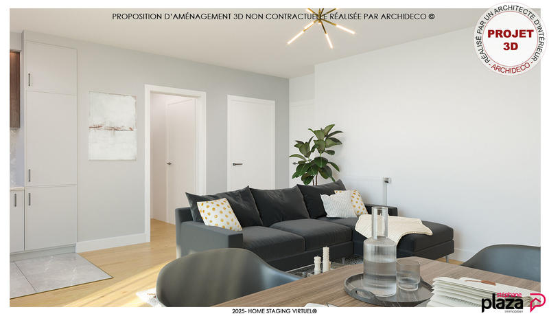 Appartement - 44 m² - 2 pièces