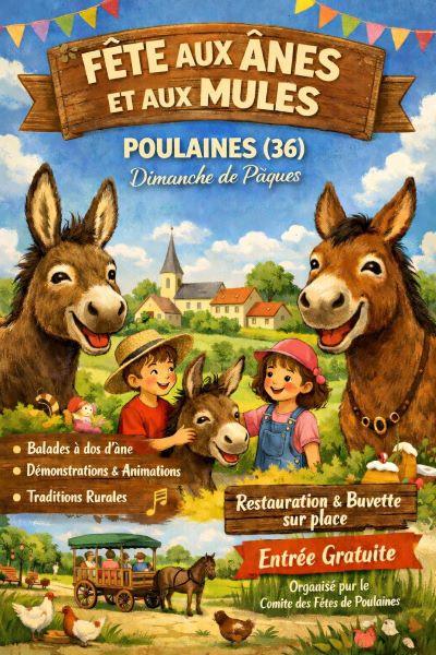 Fête aux ânes et aux mules