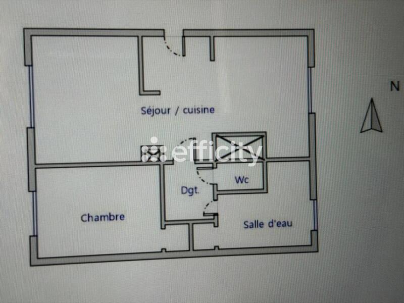 Appartement - 41 m² - 2 pièces