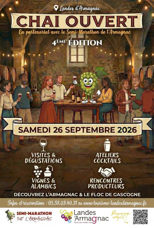 "Chai ouvert !" au Domaine de Jouatmaou