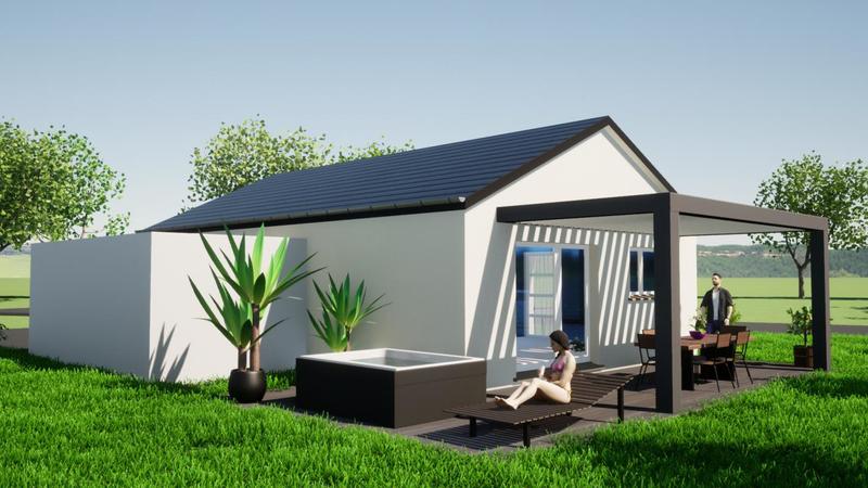 Maison - 70 m² - 3 pièces