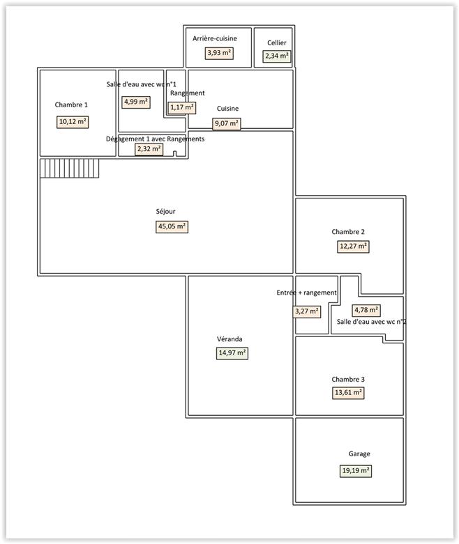 Maison - 174 m² - 6 pièces