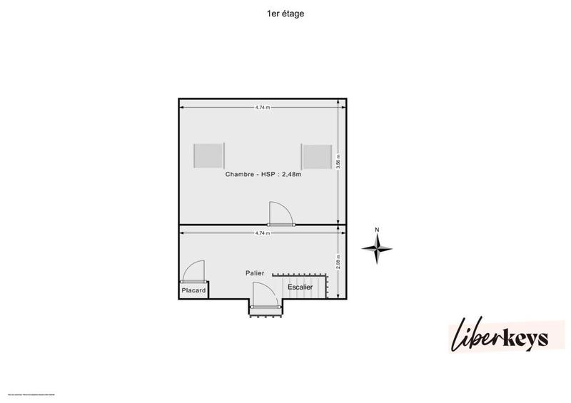 Maison - 58 m² - 4 pièces