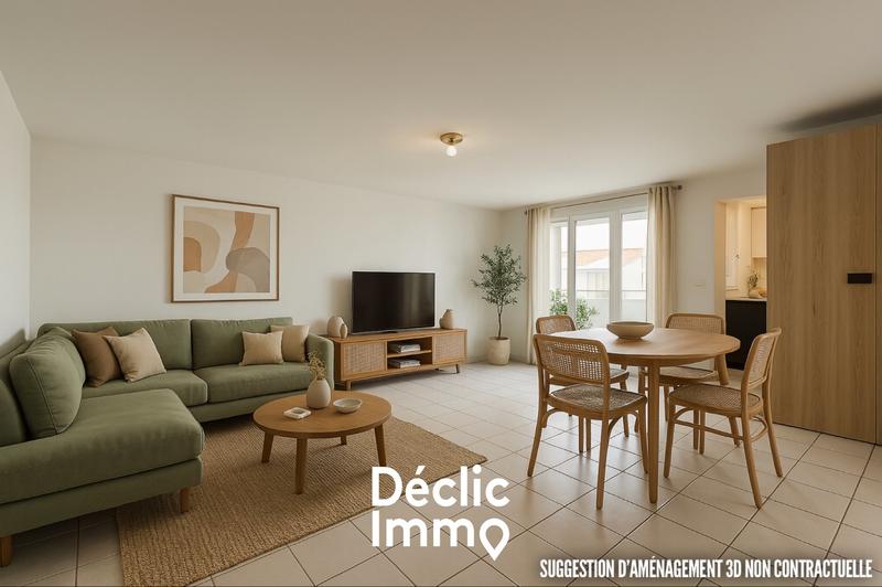 Appartement - 52 m² - 2 pièces