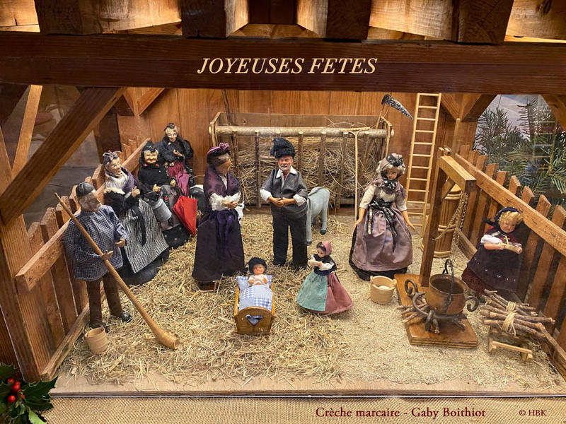 Exposition de crèches anciennes et actuelles