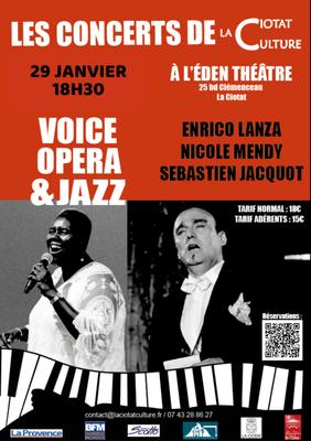 Concert Voice Opera &amp; Jazz