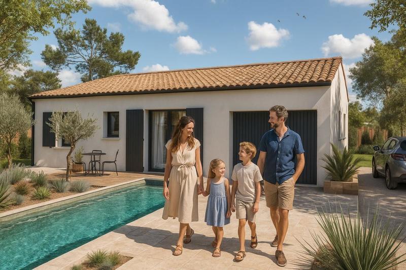 Maison - 80 m² - 4 pièces