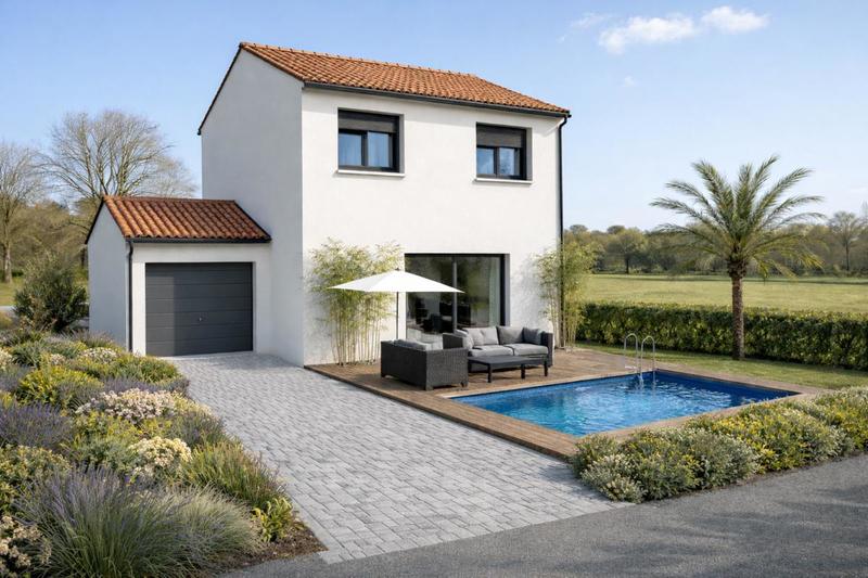 Maison - 80 m² - 4 pièces