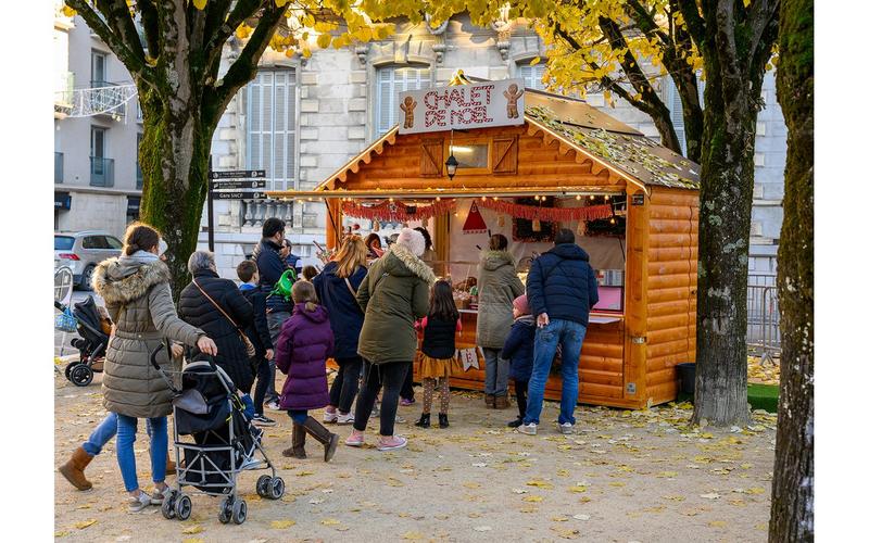Noël à Pau - Marché de Noël- Boulevard des Pyrénées