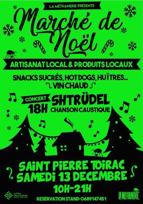 Marché de noel de la méthanerie