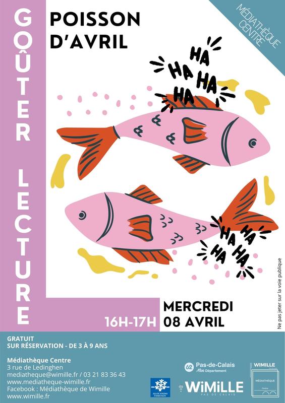 Goûter - lecture : Poisson d'avril