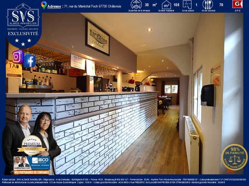 Maison - 105 m² - 1 pièce