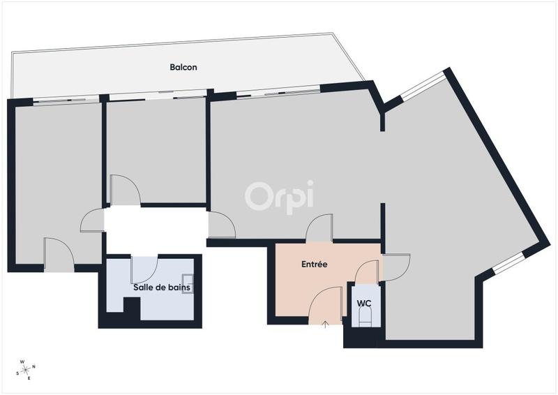 Appartement - 83 m² - 3 pièces