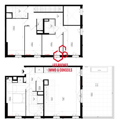 Appartement - 132 m² - 5 pièces