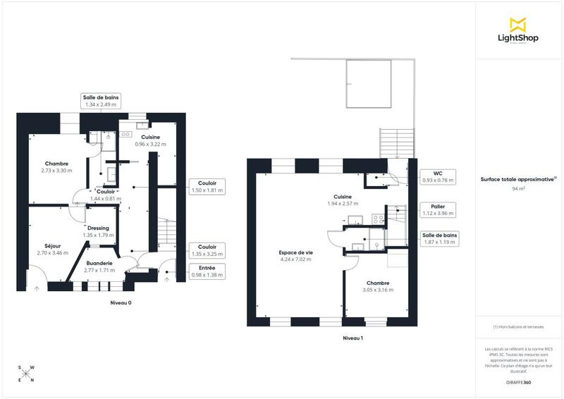 Maison - 98 m² - 4 pièces