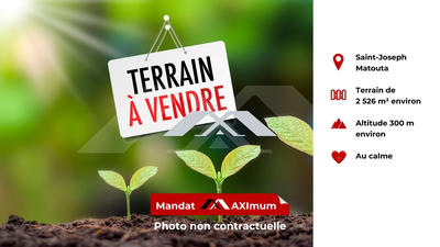Terrain agricole - 2 526 m²