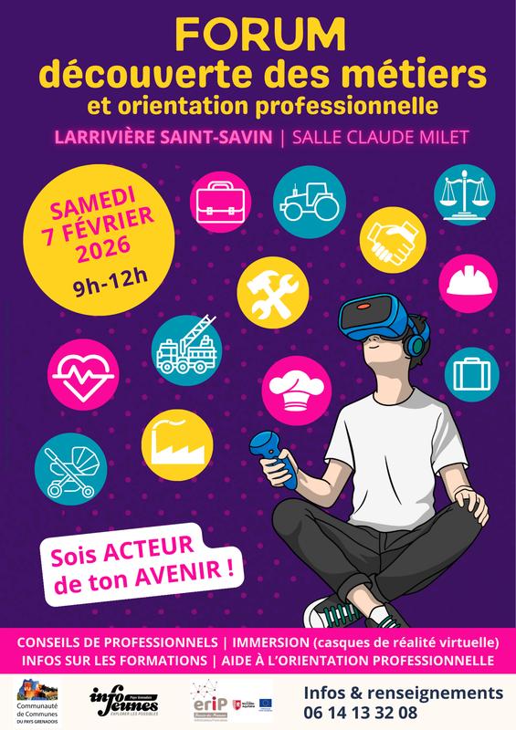Forum découverte des métiers et orientation professionnelle