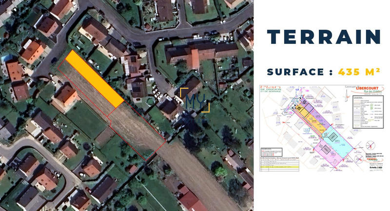 Terrain - 435 m²