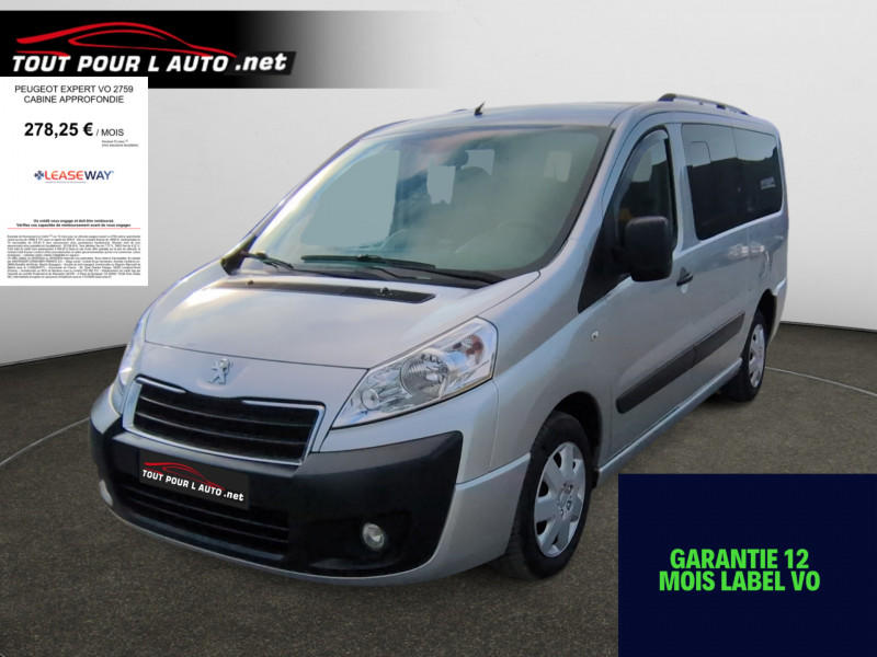 Peugeot Expert Fg 229 L2h1 2.0 Hdi Fap 125 Cabine Approfondie Confort
