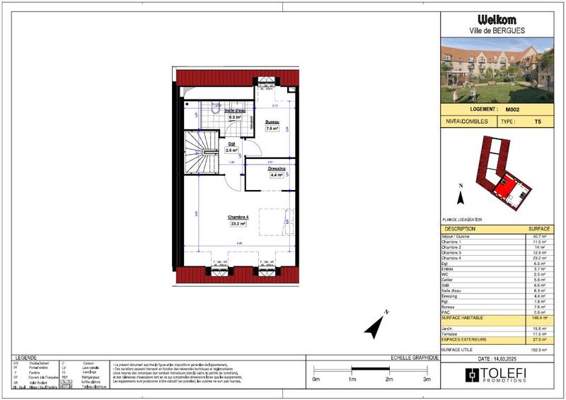 Maison - 148 m² - 5 pièces