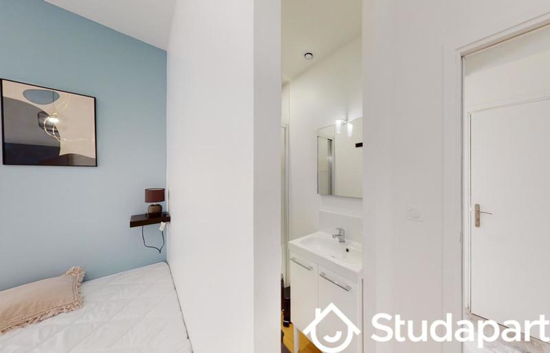 Chambre - 13 m² - 1 pièce