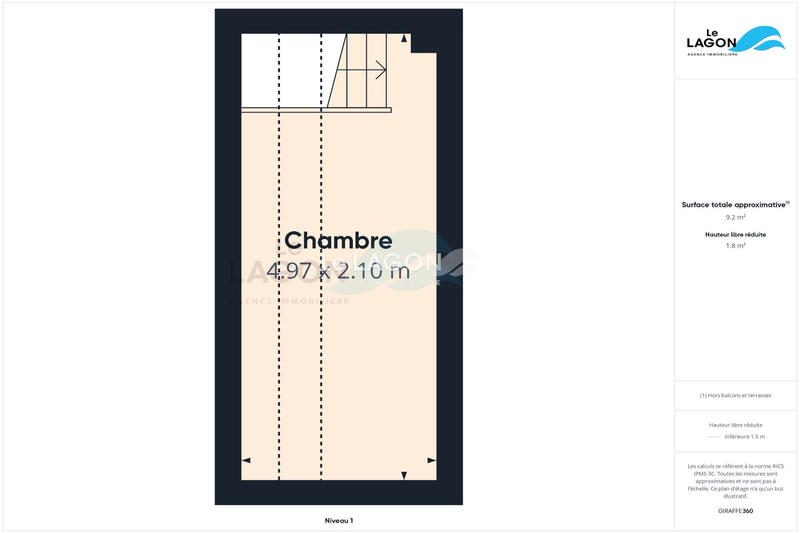 Maison - 25 m² - 2 pièces