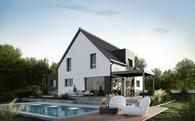 Maison - 90 m² - 5 pièces