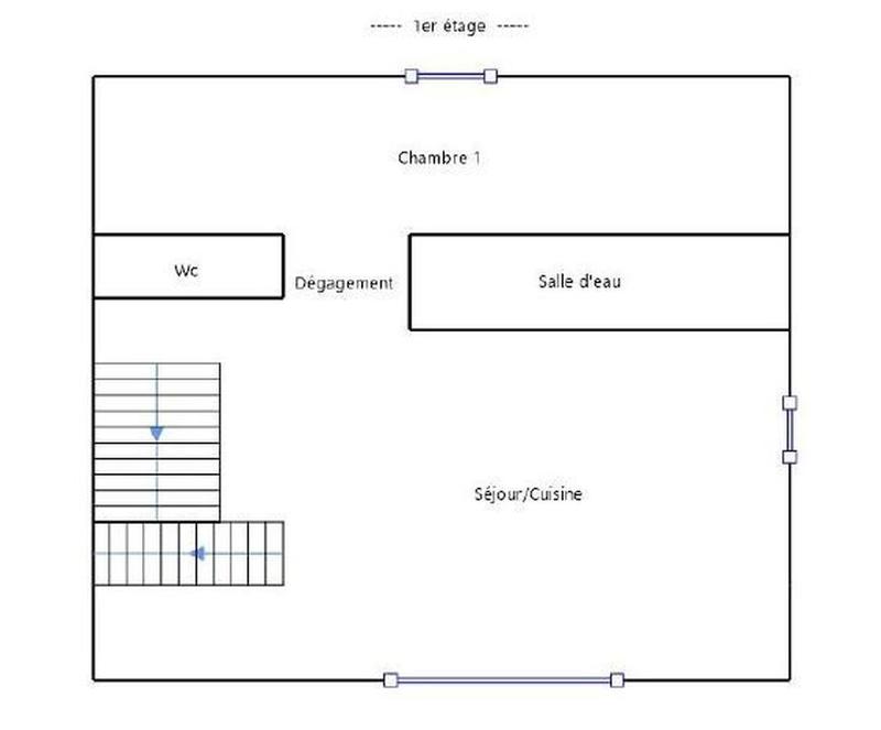 Maison de ville - 81 m² - 4 pièces