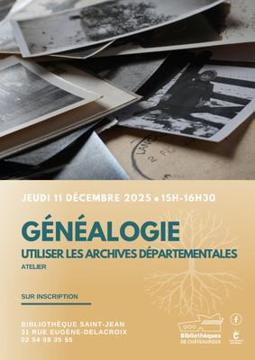 Généalogie : utiliser les archives départementales