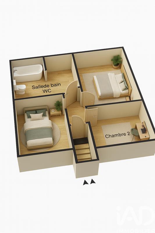 Maison - 95 m² - 5 pièces