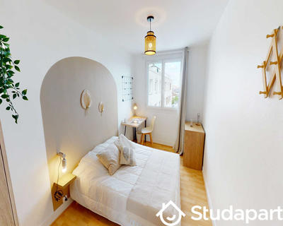 Chambre - 40 m² - 1 pièce