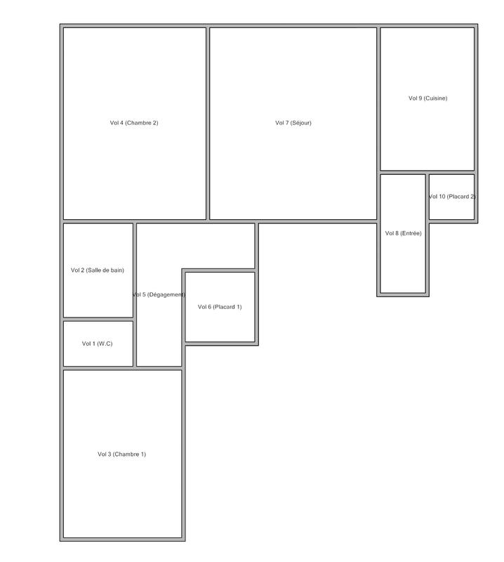Appartement - 63 m² - 3 pièces