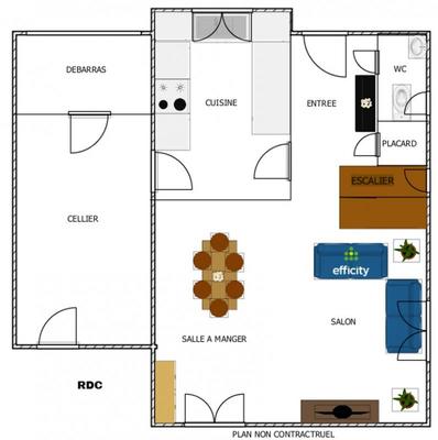 Maison - 95 m² - 4 pièces