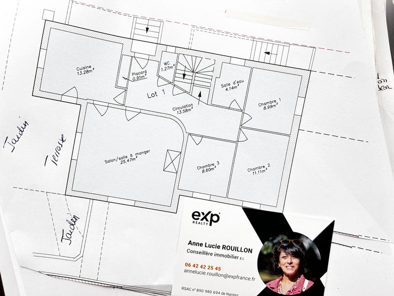 Maison - 88 m² - 5 pièces