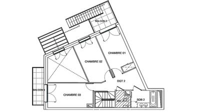 Appartement - 100 m² - 4 pièces