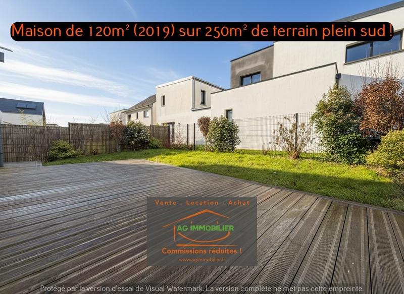 Maison contemporaine - 120 m² - 6 pièces