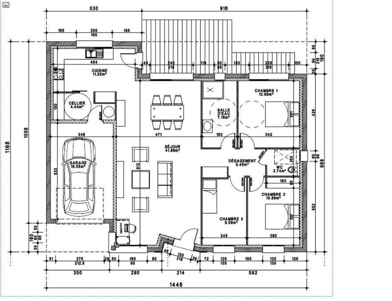 Maison - 105 m² - 5 pièces
