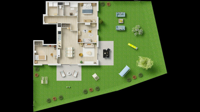 Appartement - 88 m² - 4 pièces