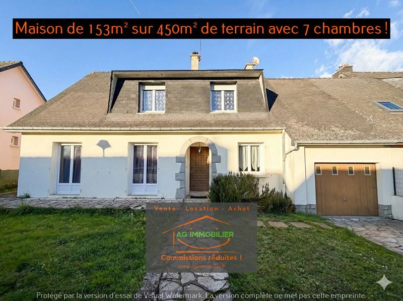 Maison - 150 m² - 8 pièces