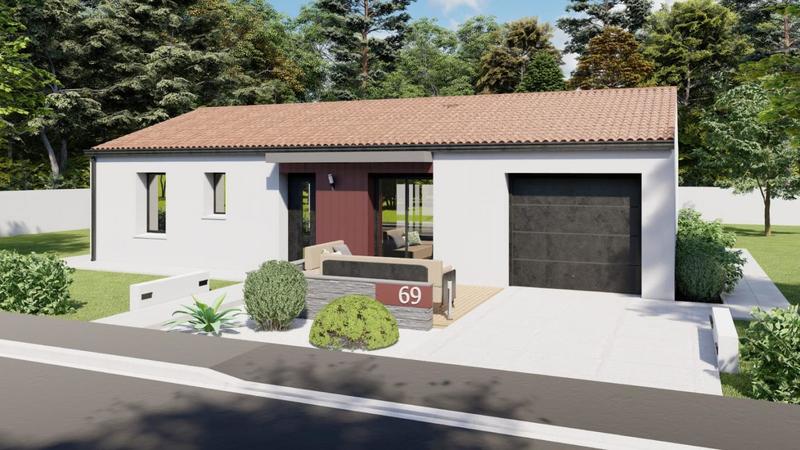 Maison - 69 m² - 4 pièces